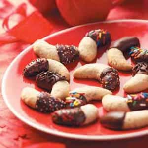 Dipped vanillas