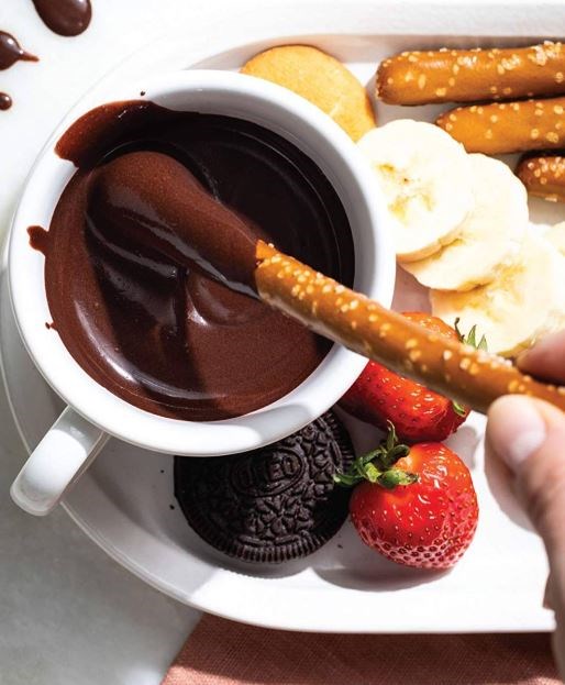 Dipping hot chocolate
