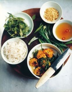 Dipping squid hotpot