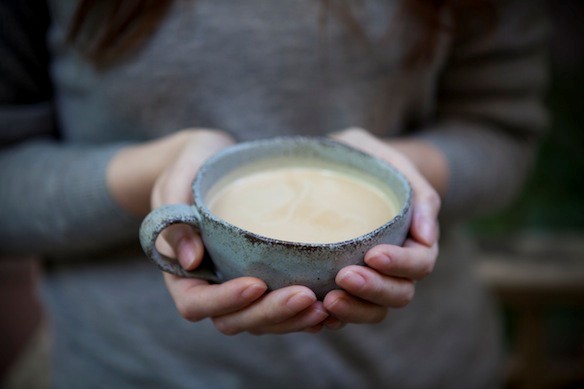 Dirty chai toddy