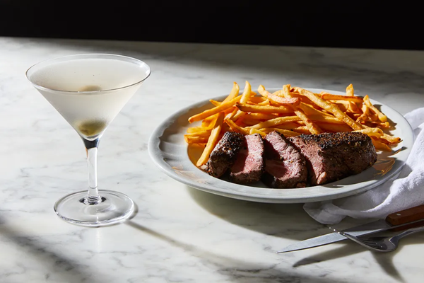 Dirty martini