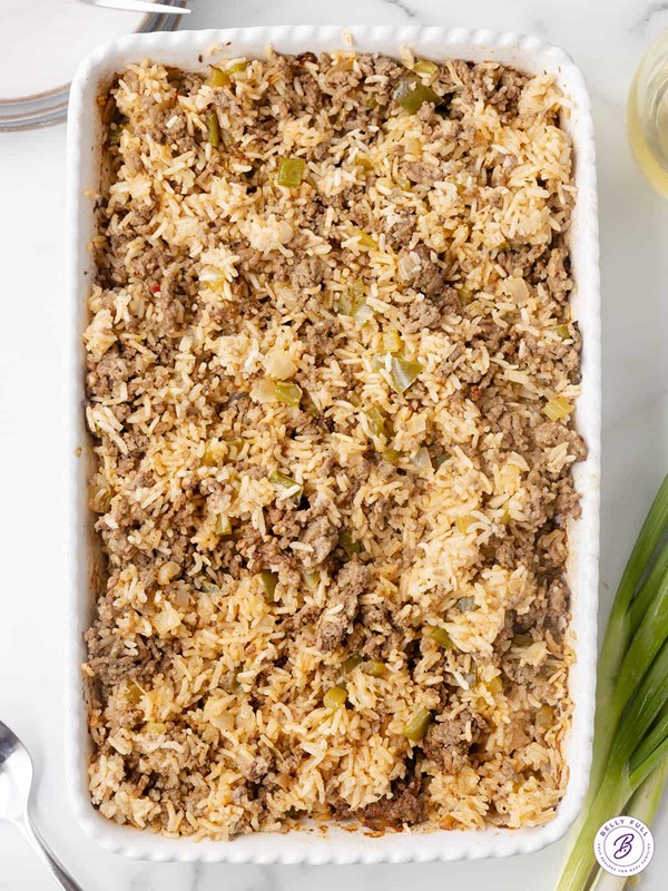 Dirty rice casserole