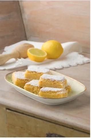 Divine lemon squares