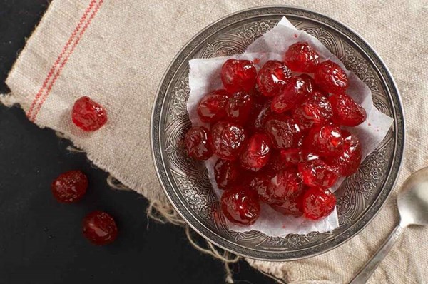 DIY candied cherries 