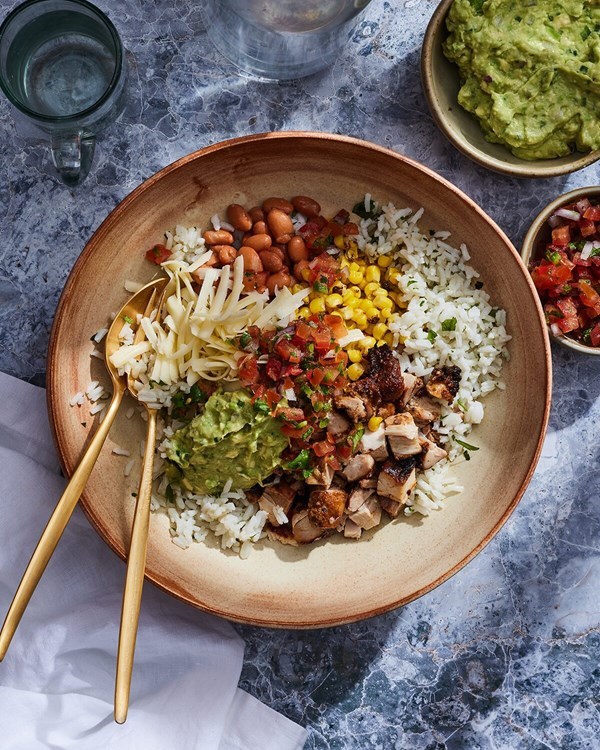 DIY Chipotle burrito bowl