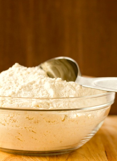 DIY homemade yellow cake batter mix