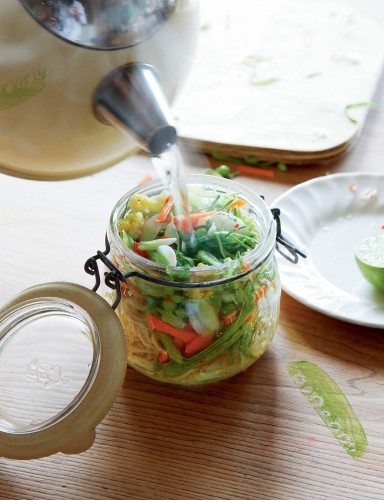DIY 'pot' noodles