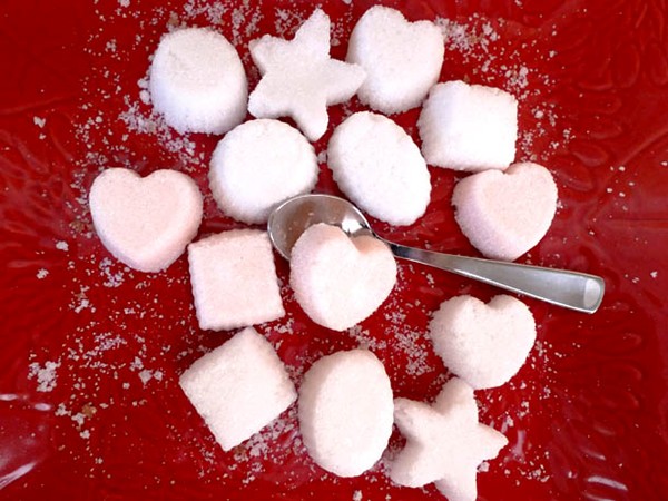 DIY sugar cubes