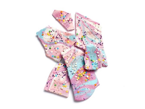 DIY unicorn bark