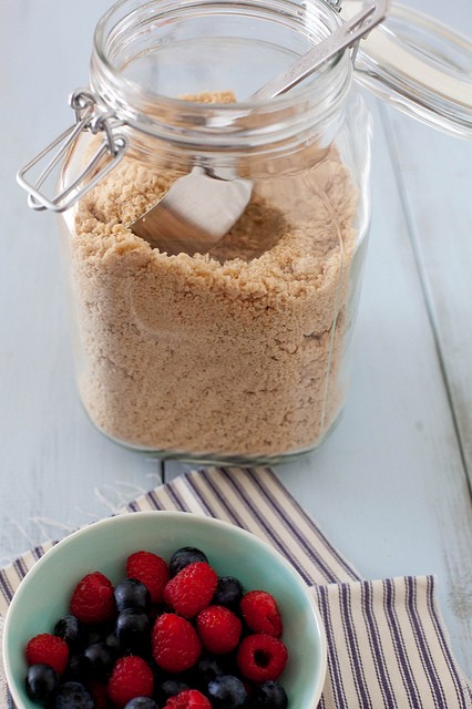 DIY whole grain pancake mix