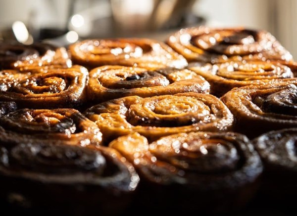 Dog Team Tavern sticky buns