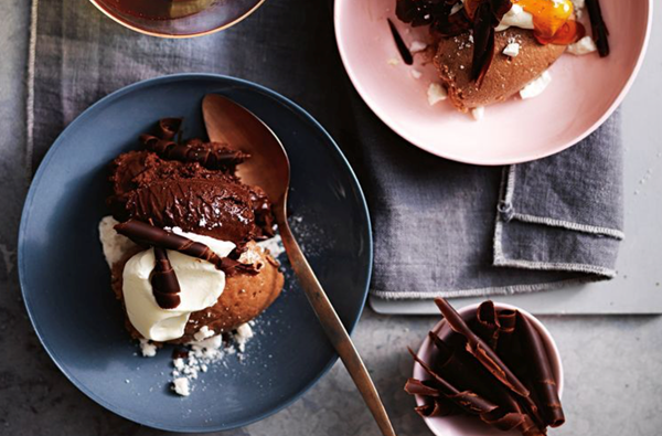 Domestic goddess chocolate mousse