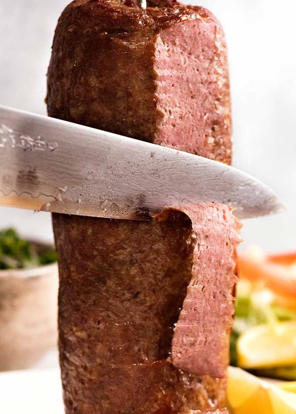 Doner kebab meat – beef or lamb