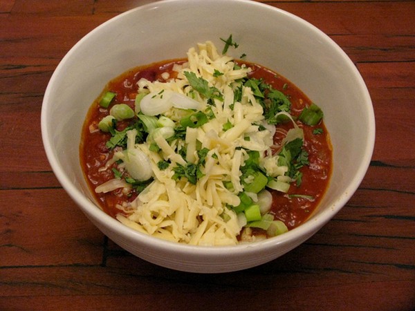 Don’t-miss-the-meat vegetarian chili
