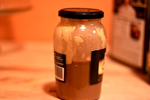 Dorie Greenspan’s mustard bottle vinaigrette