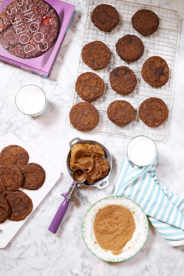 Dorie's Princeton gingersnap cookies