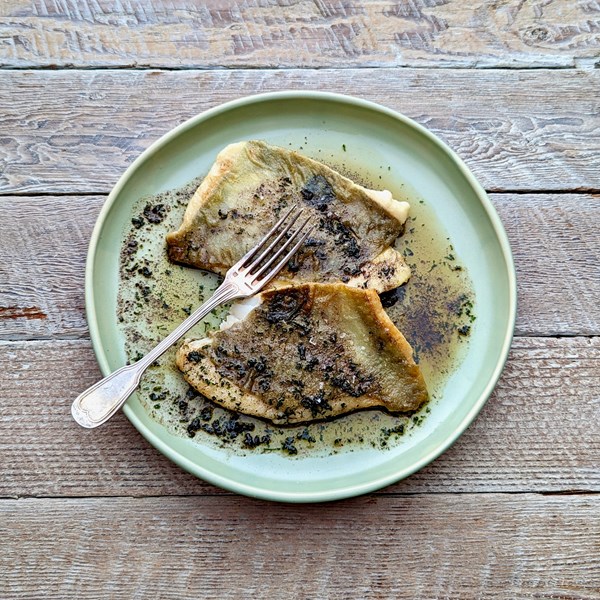 Dory with burnt butter (Saint-Pierre meunière)