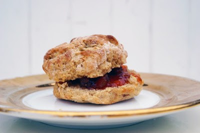 Double apple cinnamon scones
