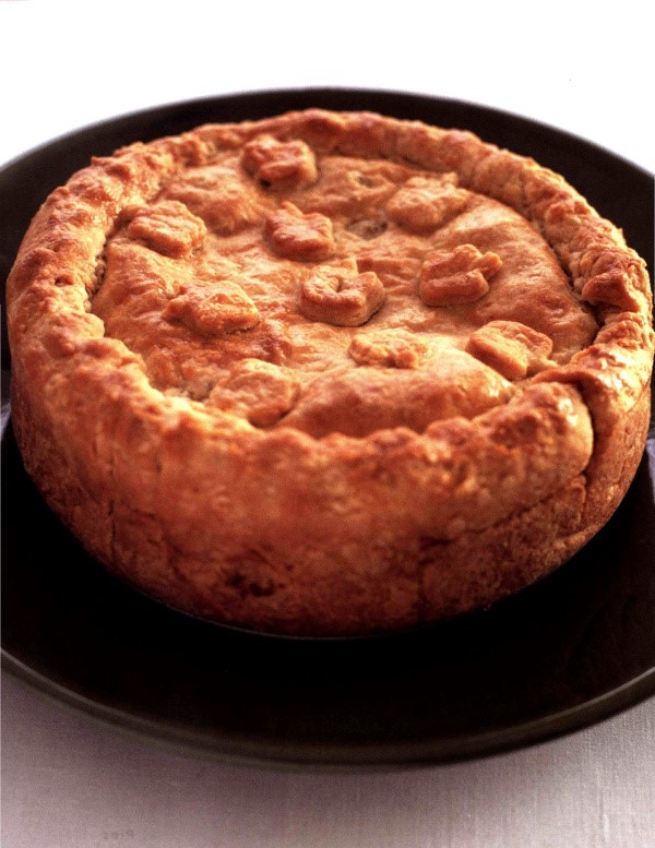 Double apple pie
