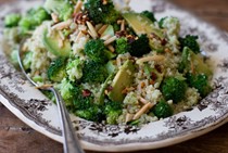 Double broccoli quinoa