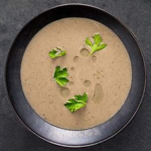 Double celery soup