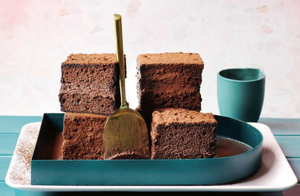 Double choc Lamingtons