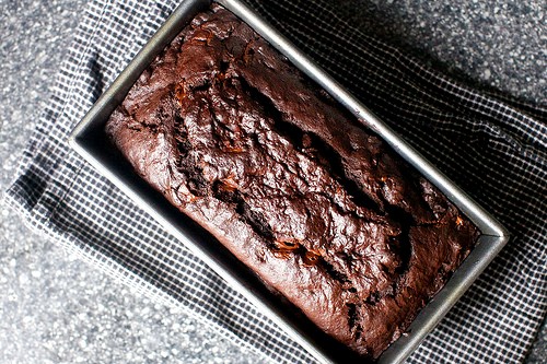 Double chocolate banana bread