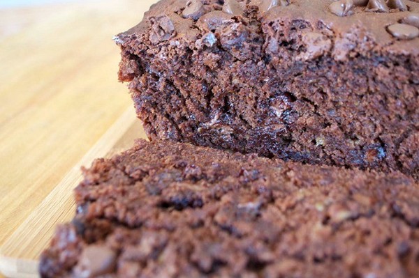 Double chocolate banana bread