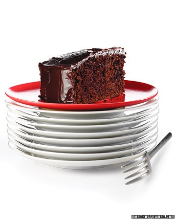 Double-chocolate cake