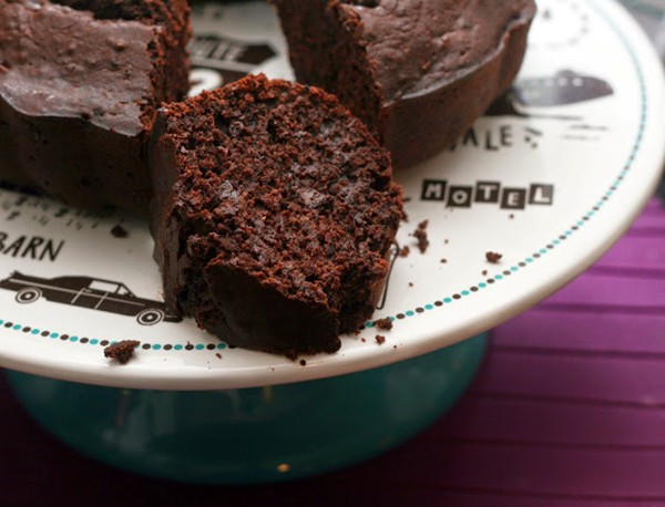 Double chocolate chestnut bundt cake