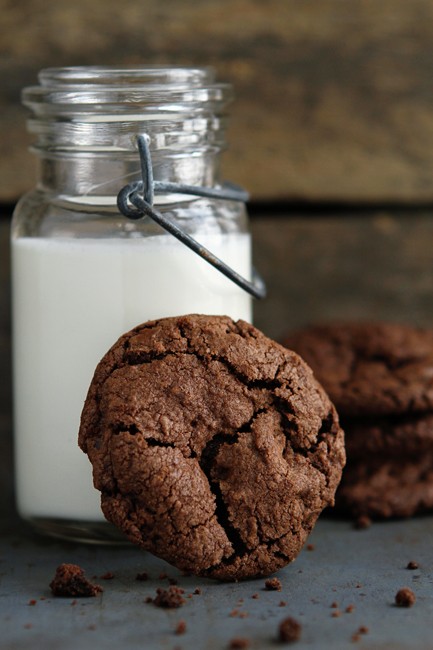 Double chocolate chip cookies