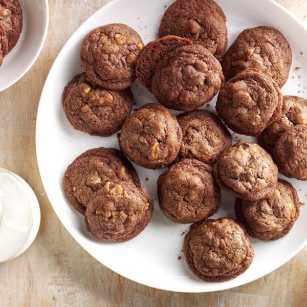 Double chocolate chip cookies
