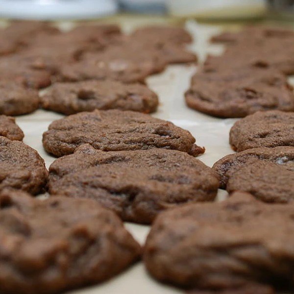 Double chocolate chip cookies