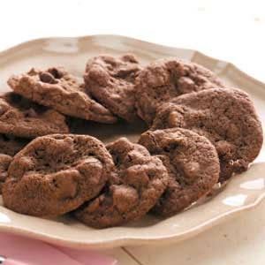 Double chocolate cookies 