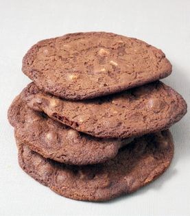 Double chocolate cookies