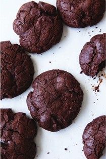 Double chocolate cookies