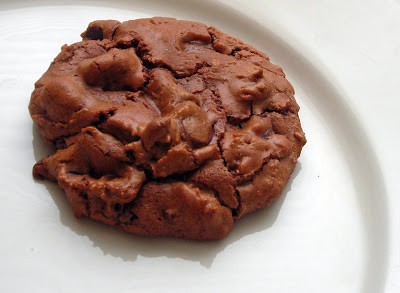 Double chocolate crackle cookies