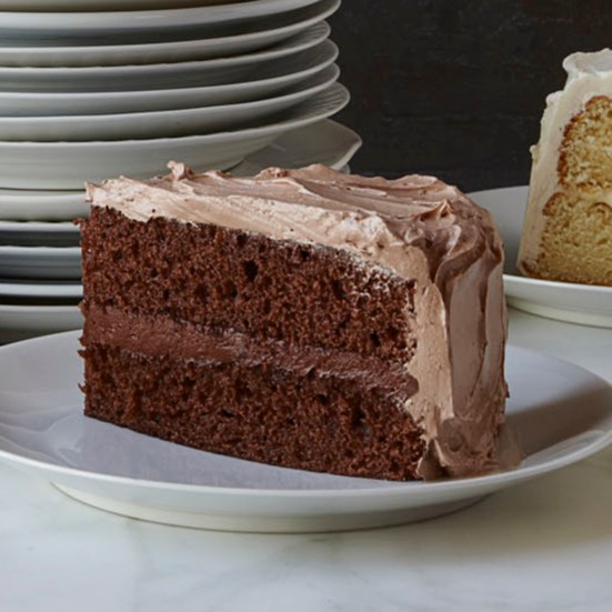 Double-chocolate layer cake [Tom Douglas]