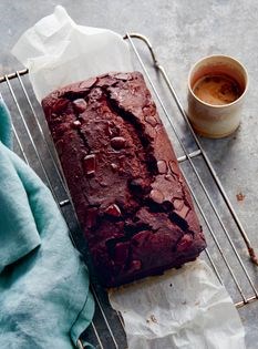 Double chocolate loaf cake