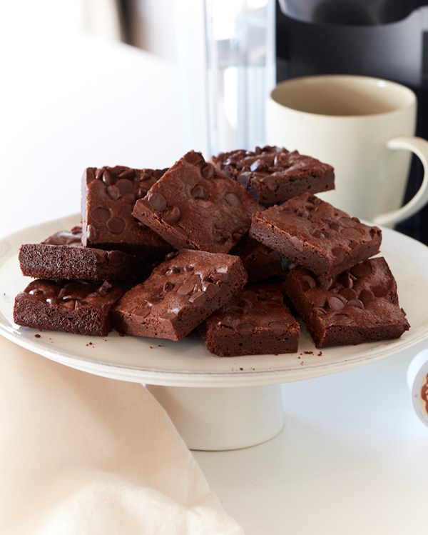 Double chocolate mocha brownies