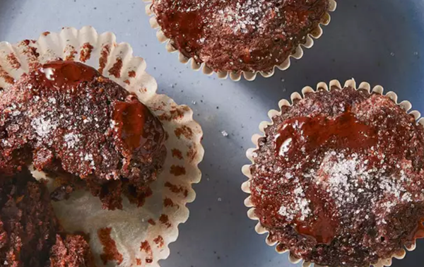 Double chocolate muffins