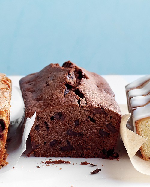 Double-chocolate pound cake