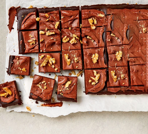 Double chocolate squares