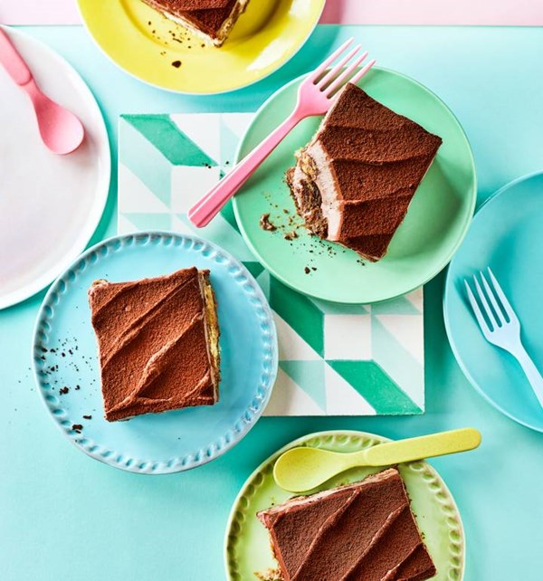 Double chocolate tiramisu