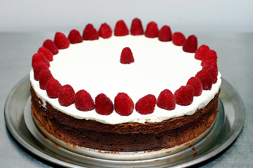 Double chocolate torte