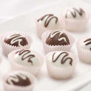 Double chocolate truffles