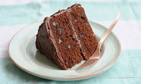 Double chocolate Victoria sandwich