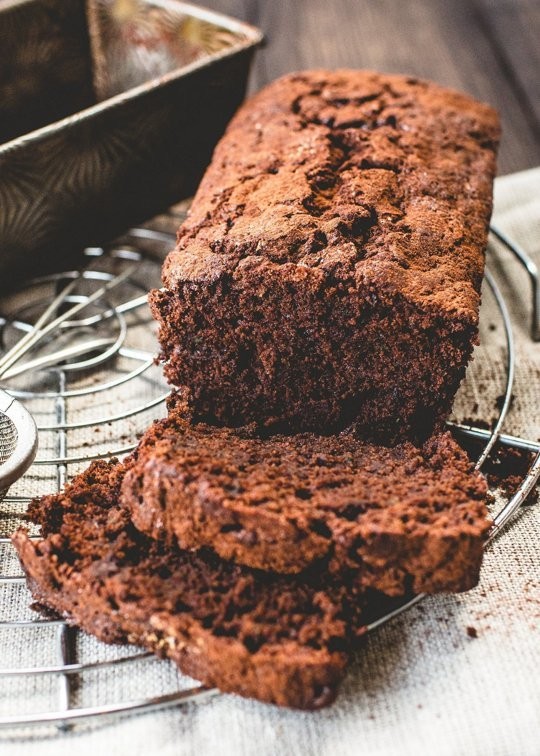 Double chocolate zucchini bread