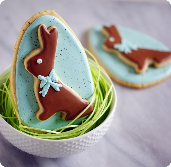 Double-decker bunny cookies