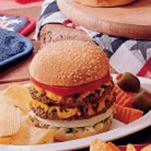 Double-decker burgers